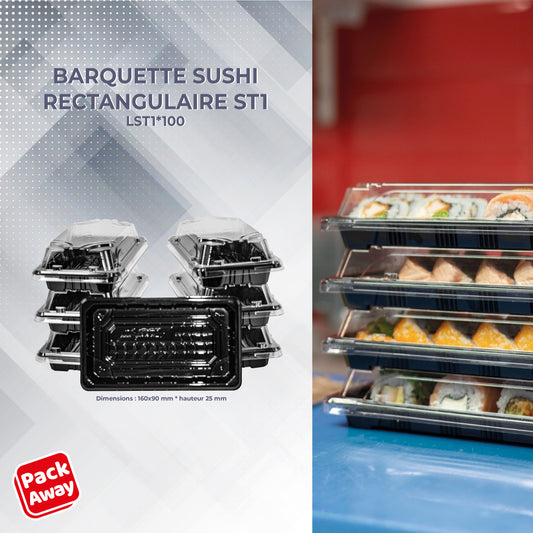 Barquette Sushi ST1*100